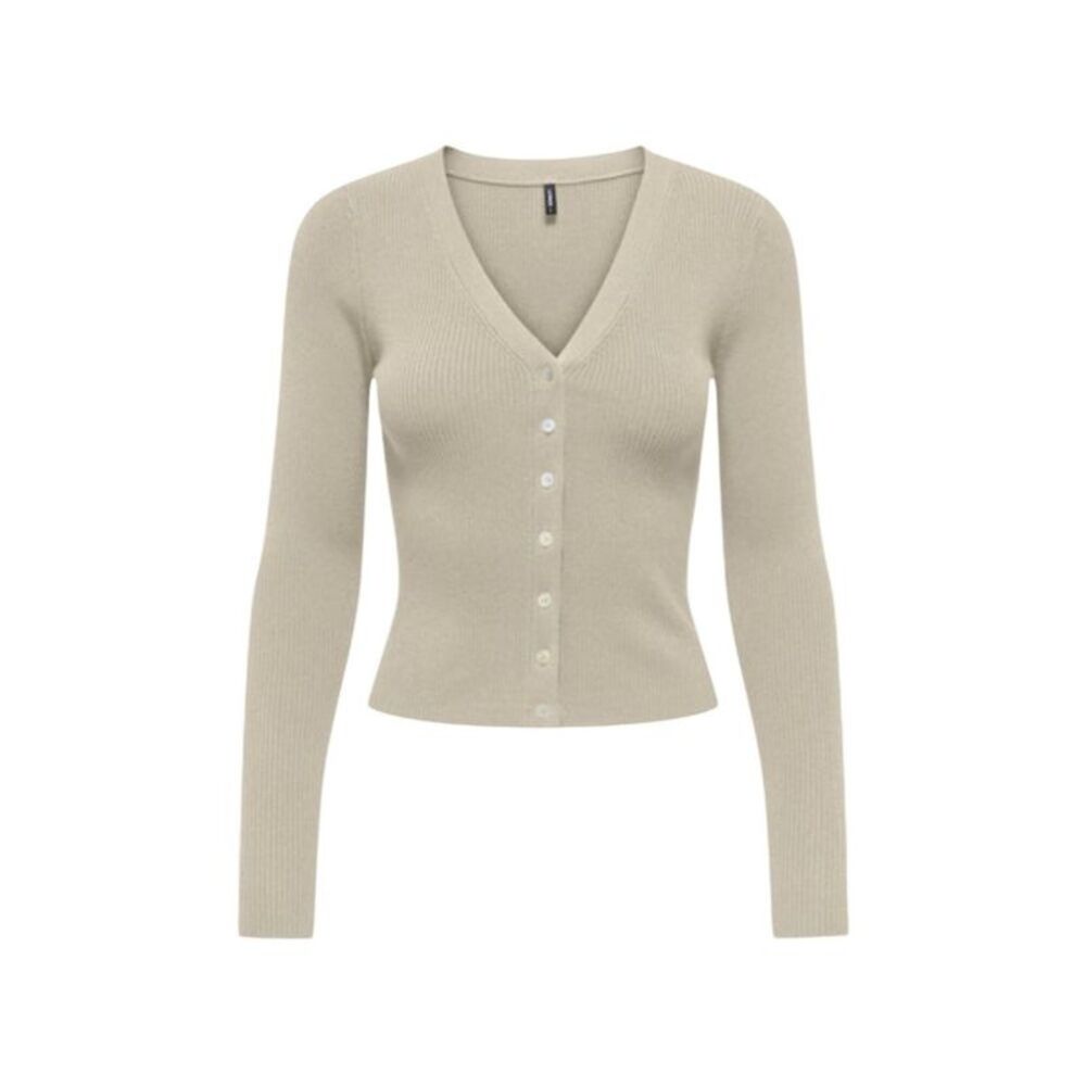 Only Beige Viscose Women's Cardigan